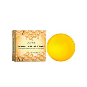 OUHOE Derma Care Bee Soap, Skin Moisturizing Skin Care Skin Cleansing Foam Soap