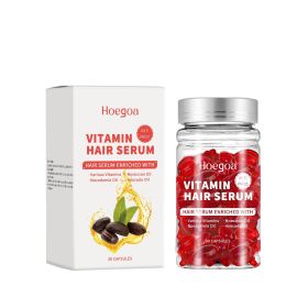 Hoegoa Moroccan Hair Capsules - Nourishing and Repairing Hair Quality, Treating Split Ends and Dry Hair Care