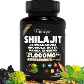 SHILAJIT ASHWAGANDHARHODIOLA ROSEAPANAX GINSENG21,000MG (Option: 60g)